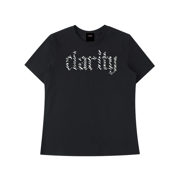 Womens Clarity Zebra Print NY T-Shirt