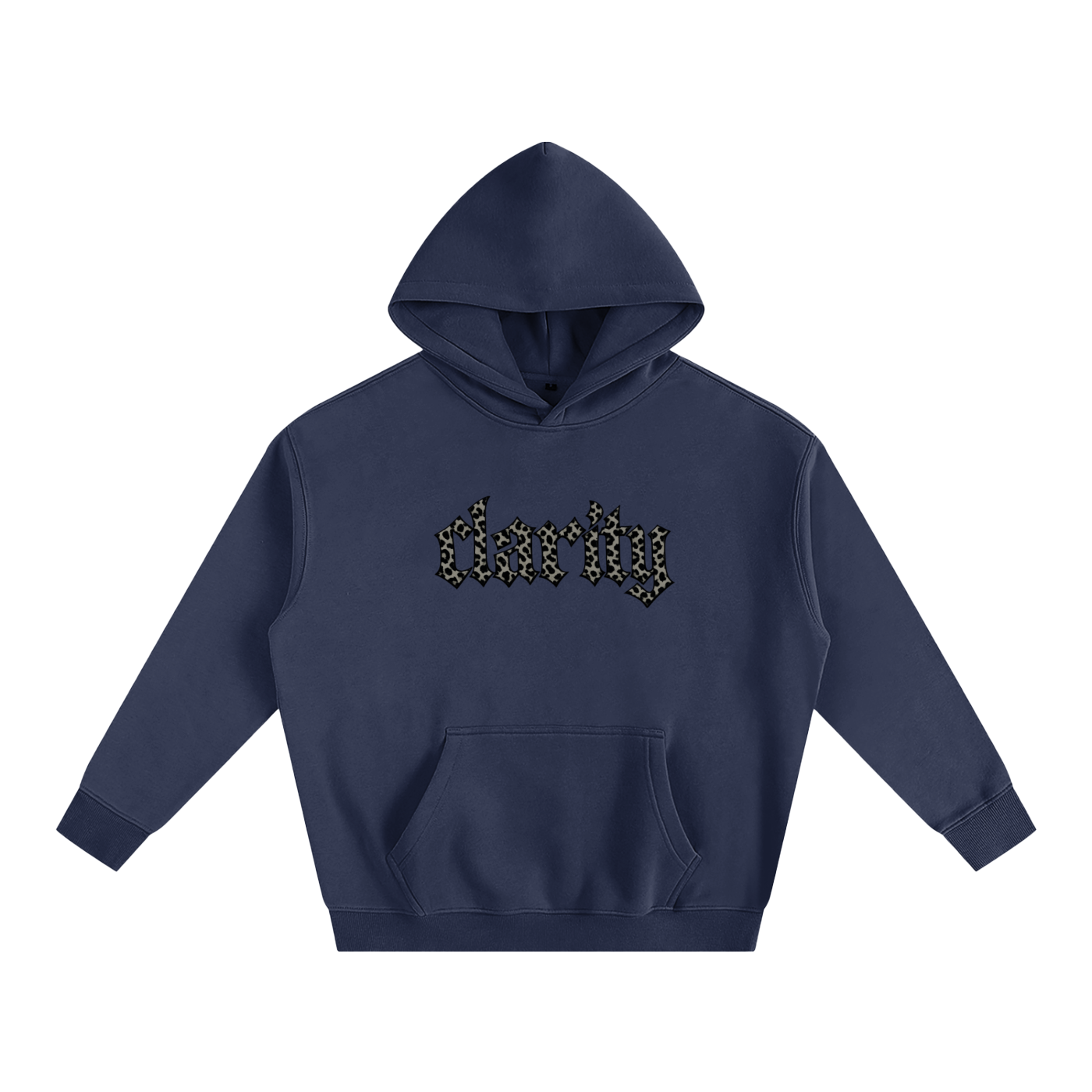 Clarity Cheetah print NY hoodie