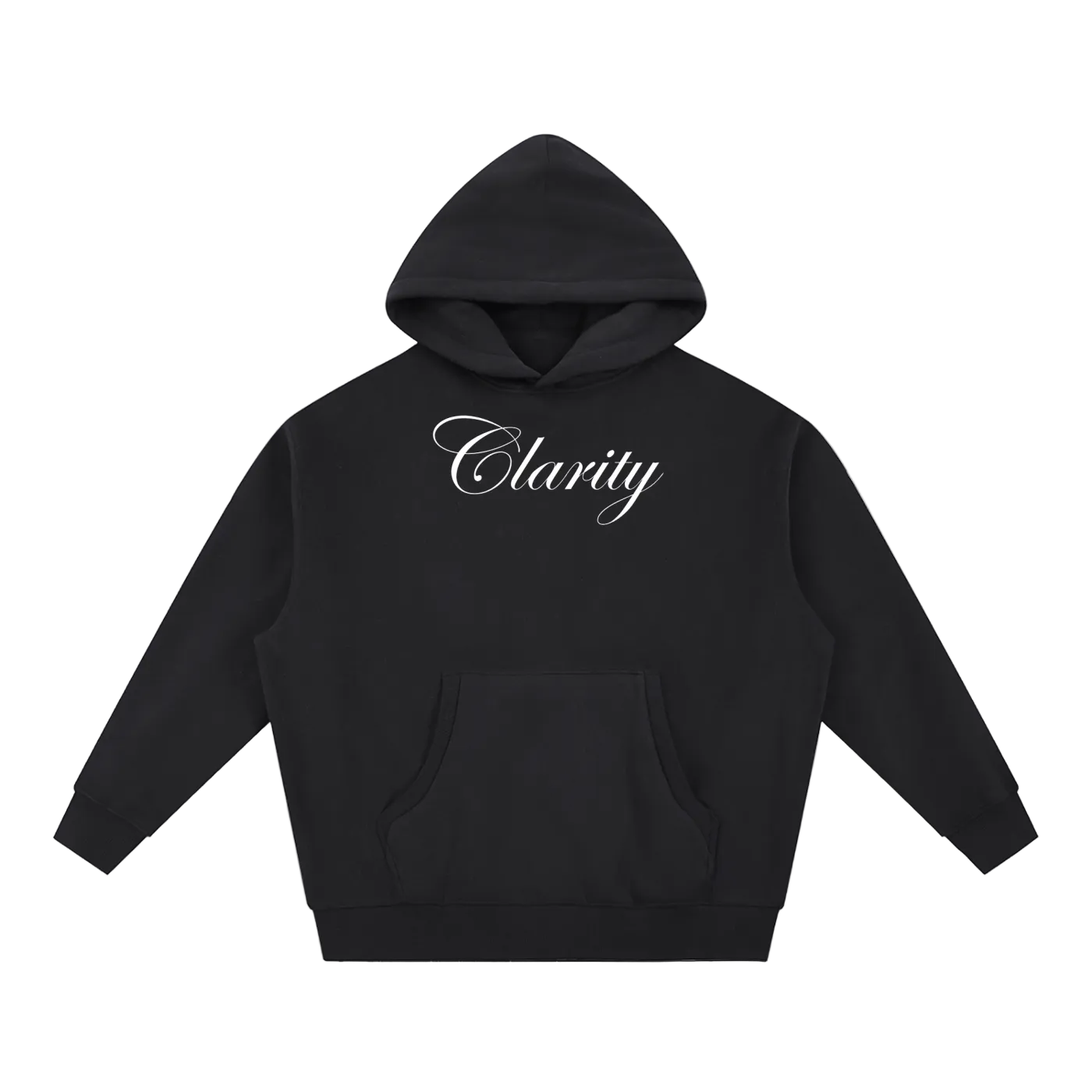 Clarity Martini Oversized Boxy Fit Fleece Hoodie