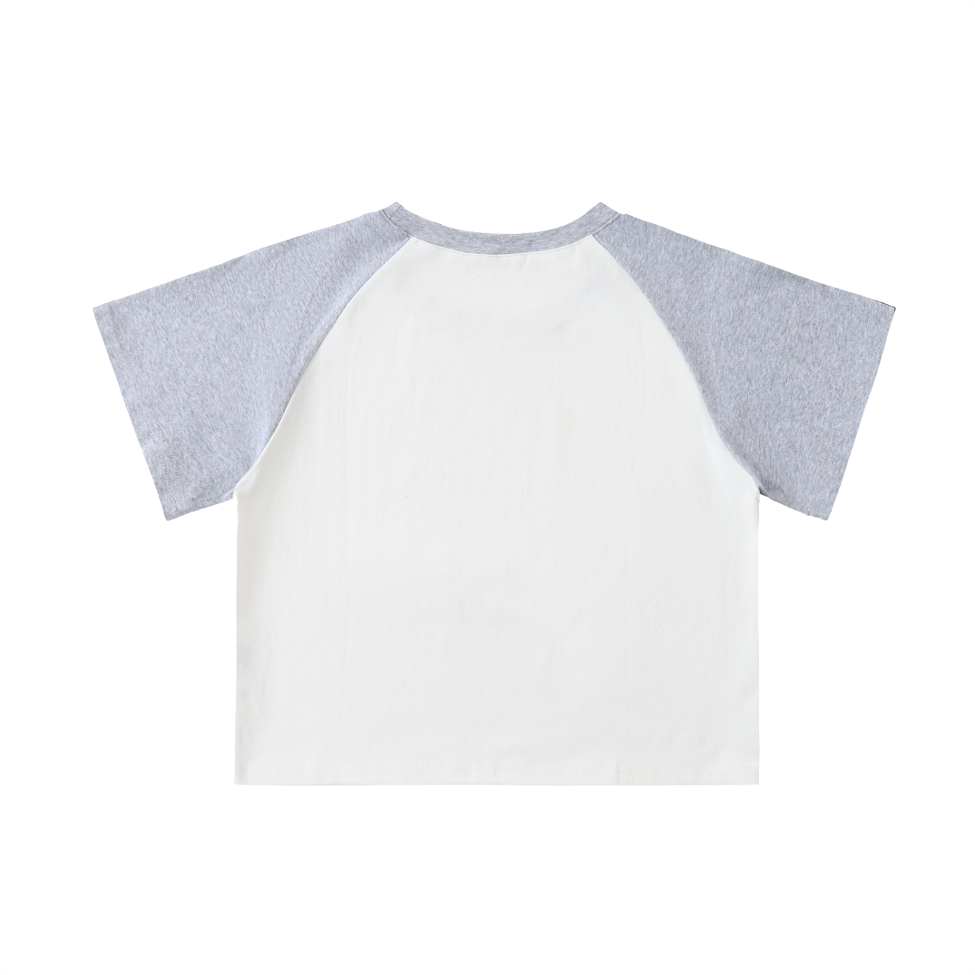 Womens Clarity  Raglan Sleeve Crop Top
