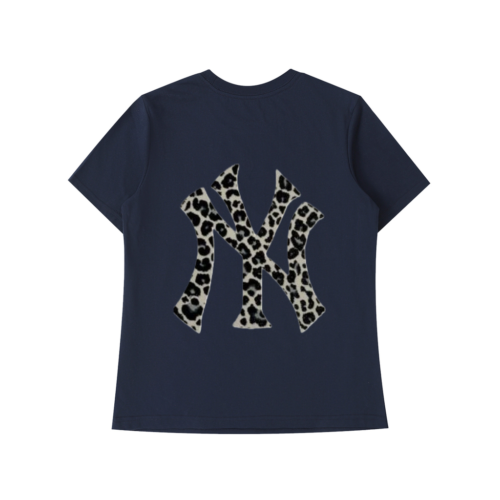 Womens Clarity Cheetah Print NY T-Shirt
