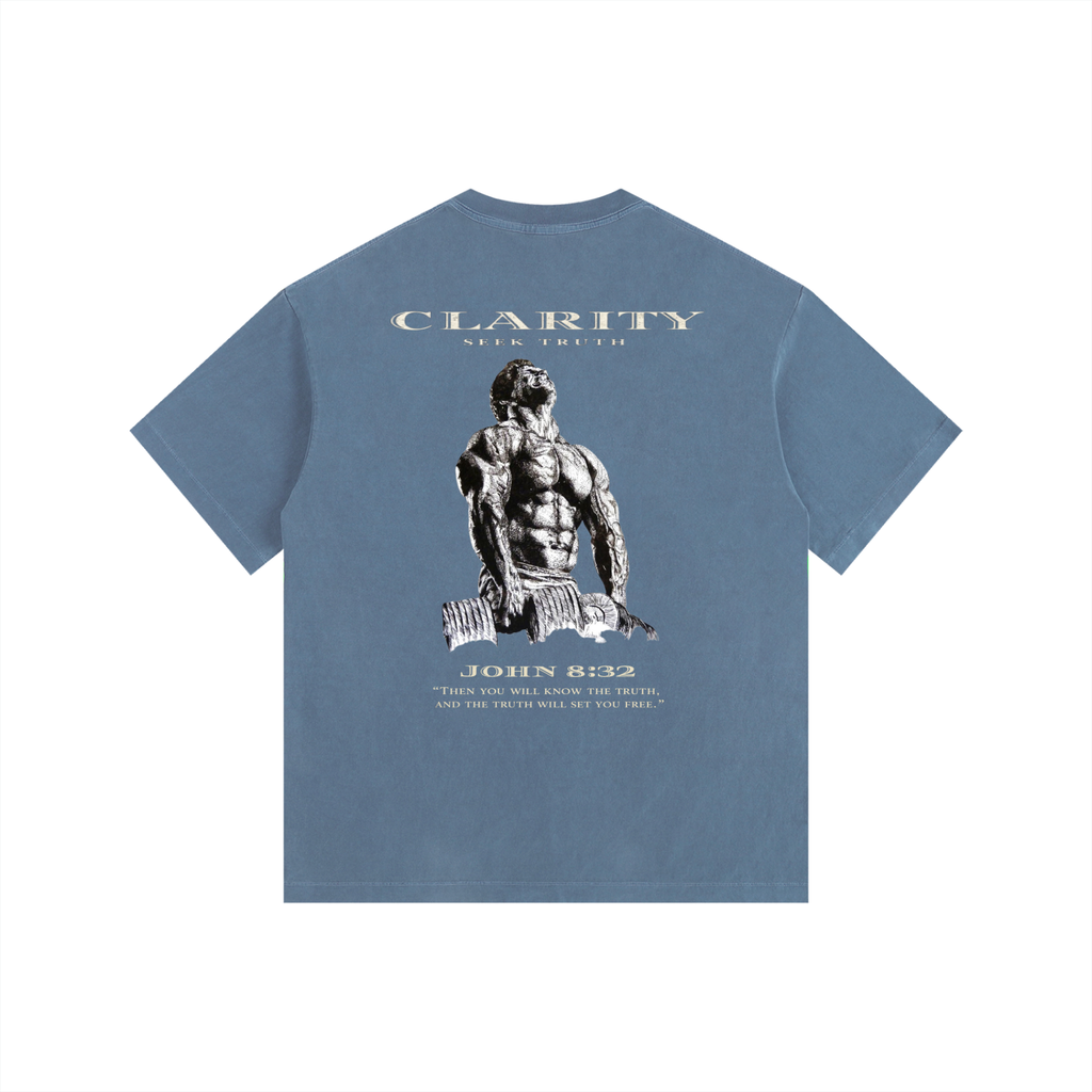 Vintage Washed Oversized Cotton T-Shirt