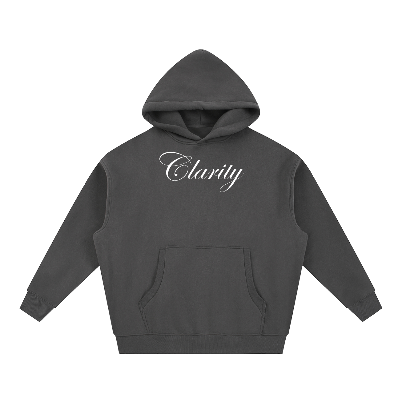 Clarity star Oversized Boxy Fit Fleece Hoodie