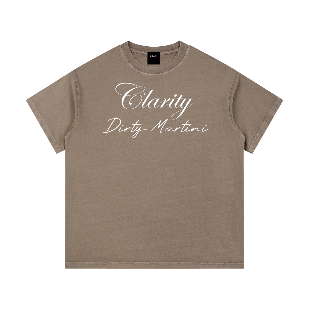 Clarity Dirty Martini T-shirt