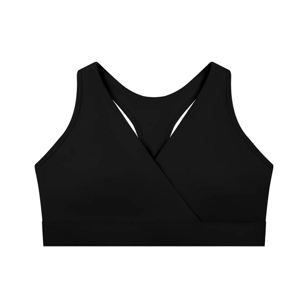 Women's Crossover V-Neck Sports Bra