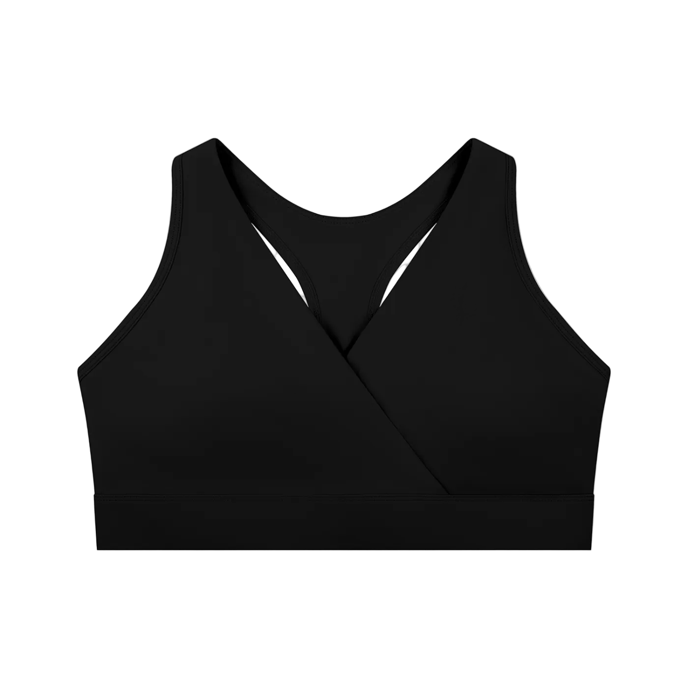 Women's Crossover V-Neck Sports Bra