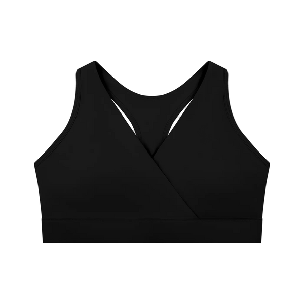 Women's Crossover V-Neck Sports Bra