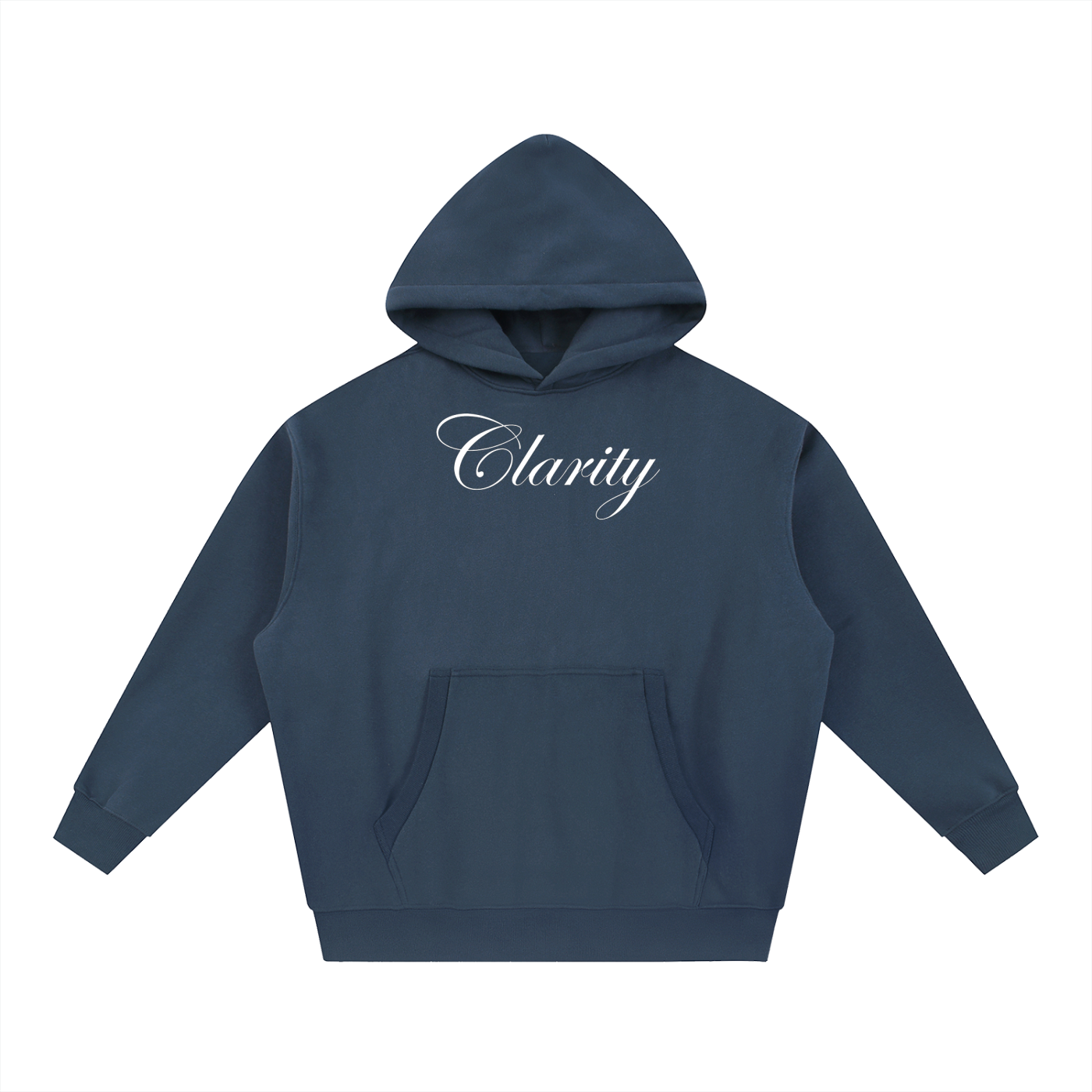 Clarity Espresso Martini Oversized Boxy Fit Fleece Hoodie