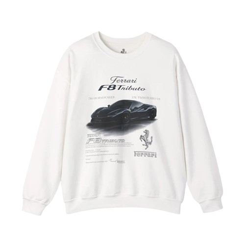 Italian Sports Car Graphic Crewneck