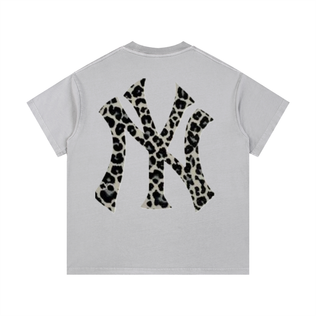 Mens Clarity cheetah print NY T-shirt