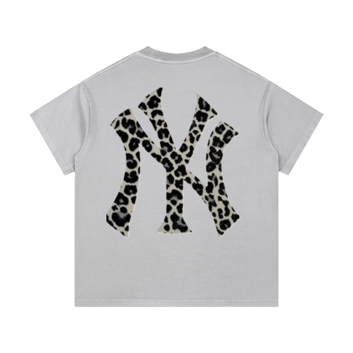 Mens Clarity cheetah print NY T-shirt