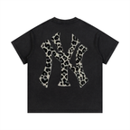 Mens Clarity cheetah print NY T-shirt