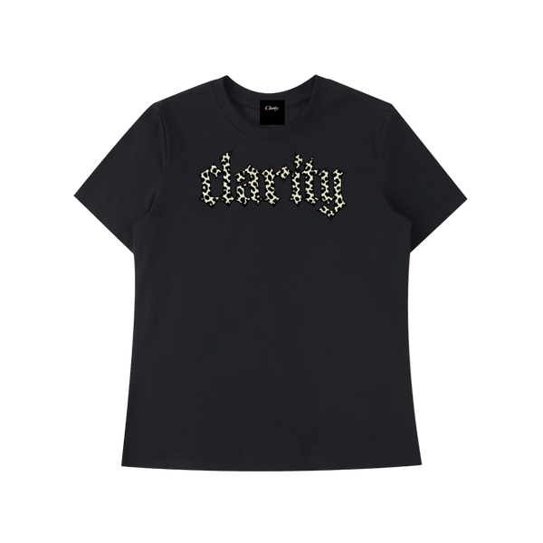 Womens Clarity Cheetah Print NY T-Shirt