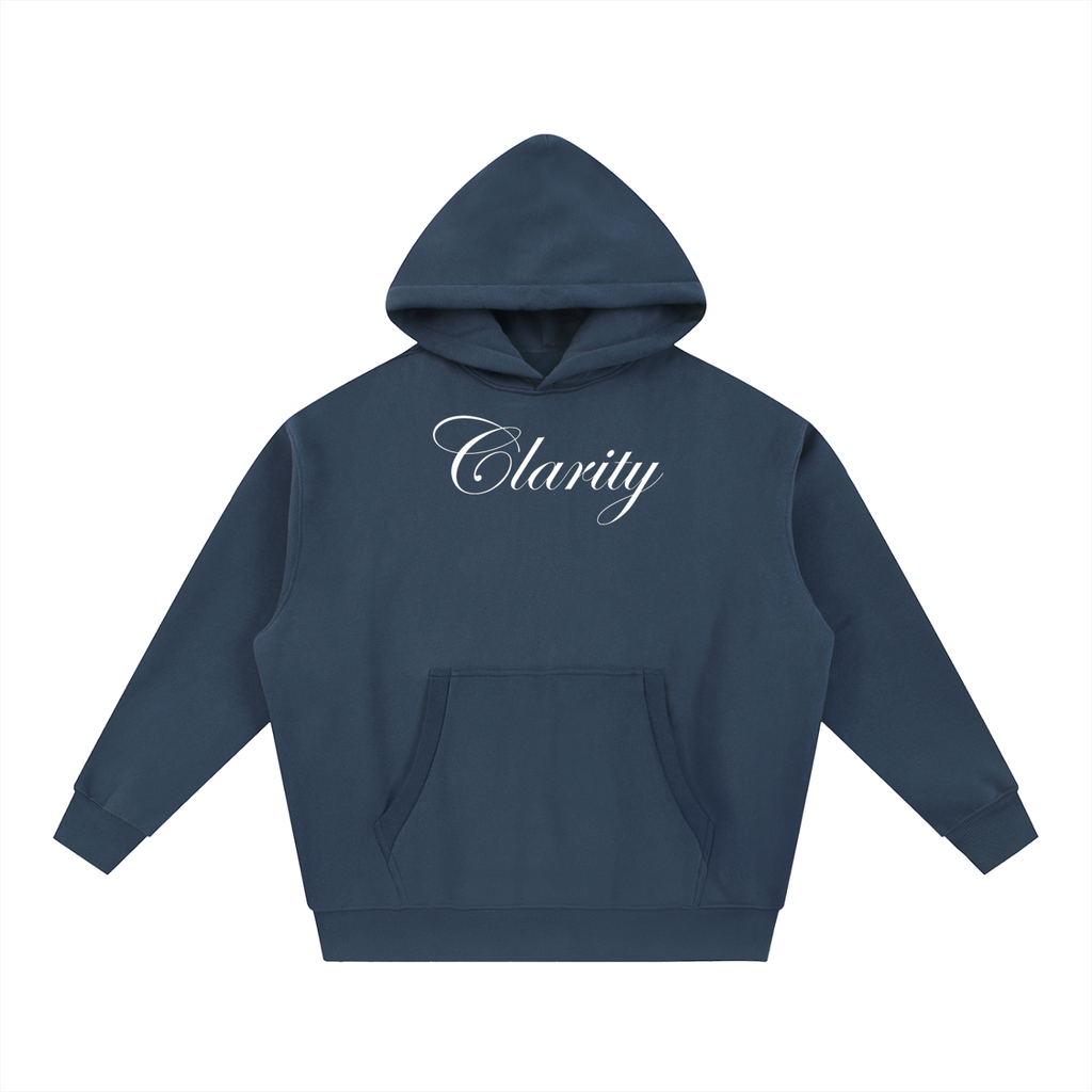 Clarity Martini Oversized Boxy Fit Fleece Hoodie