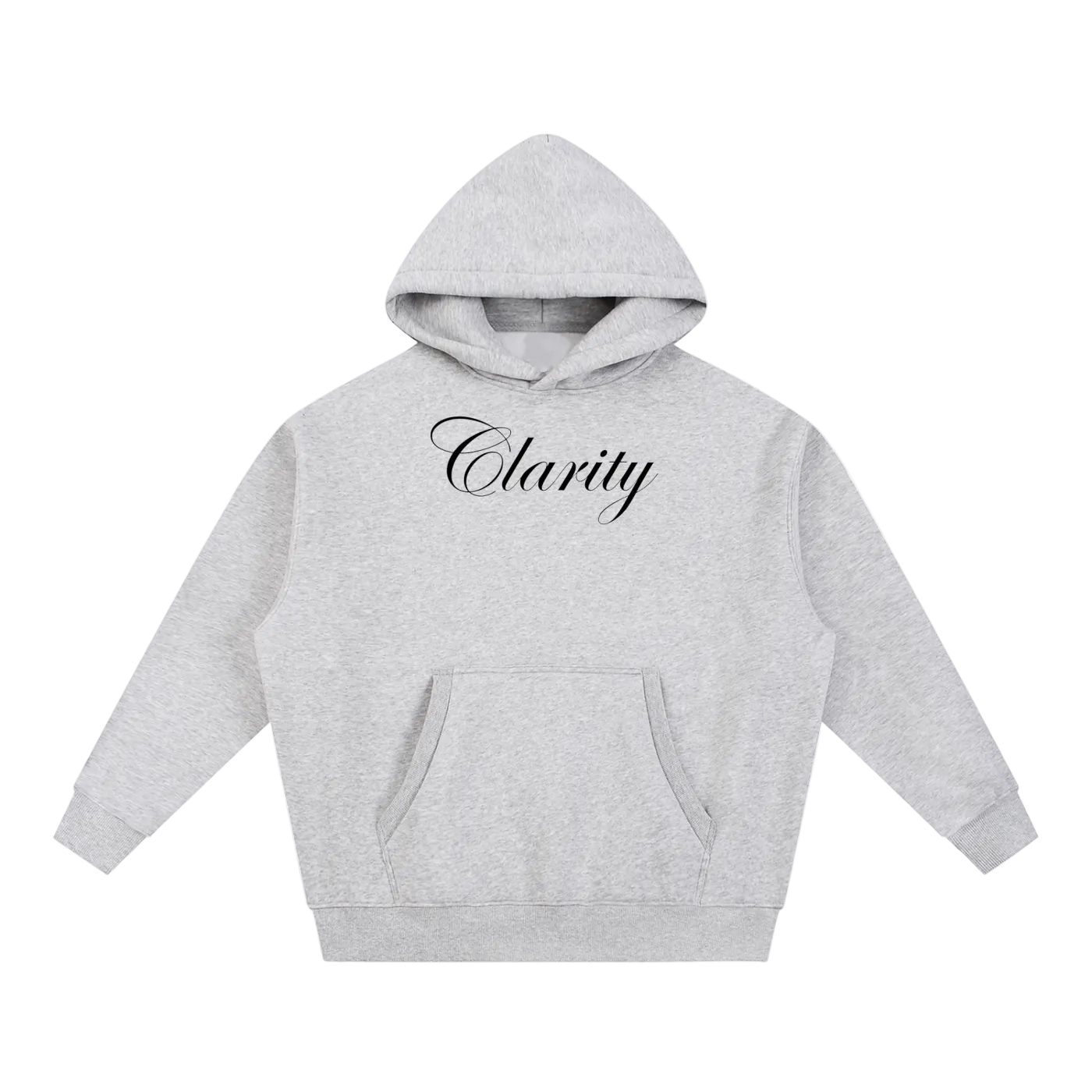 Clarity Espresso Martini Oversized Boxy Fit Fleece Hoodie