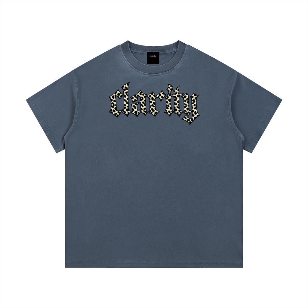 Mens Clarity cheetah print NY T-shirt