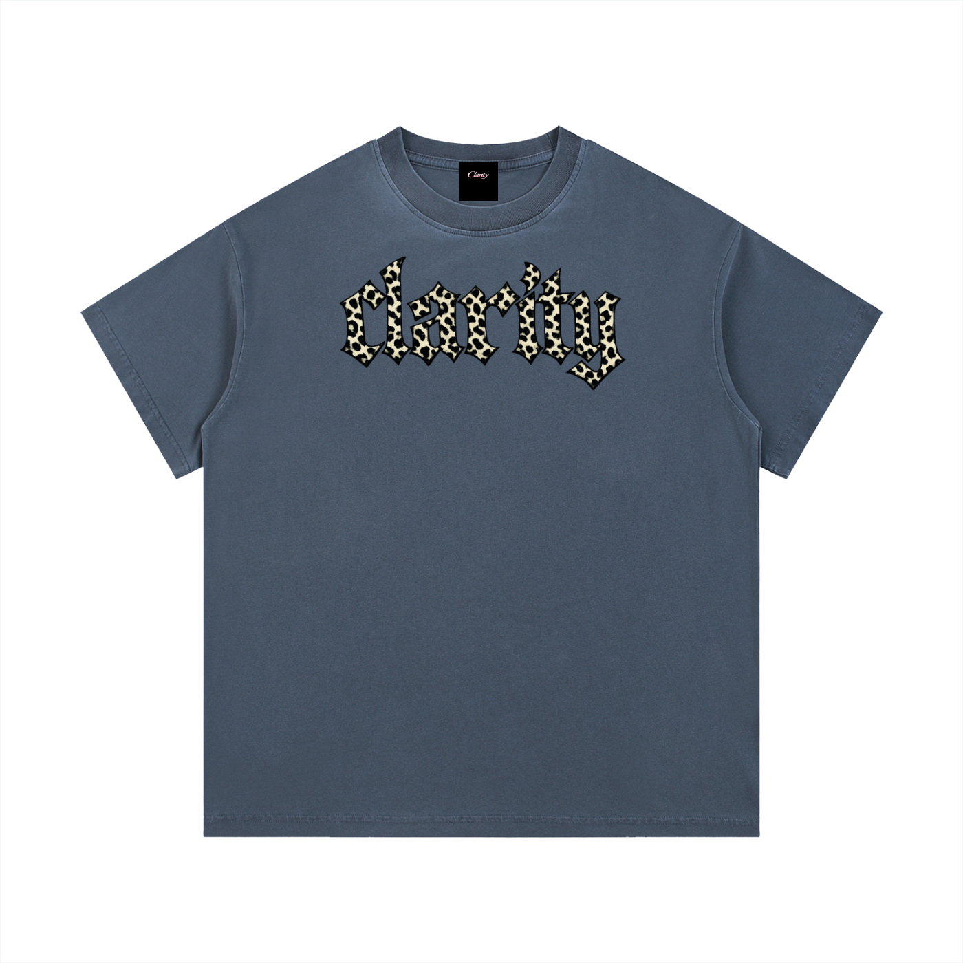 Mens Clarity cheetah print NY T-shirt