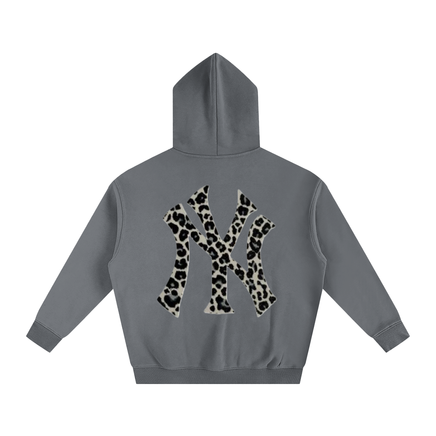 Clarity Cheetah print NY hoodie