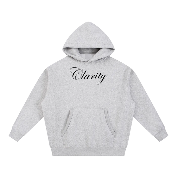 Clarity Star Oversized Boxy Fit Fleece Hoodie