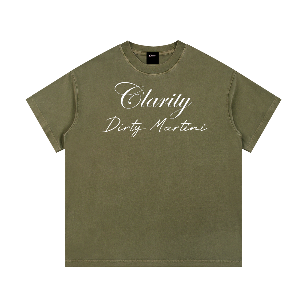 Clarity Dirty Martini T-shirt