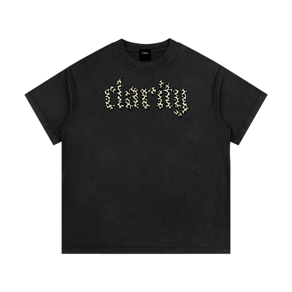 Mens Clarity cheetah print NY T-shirt