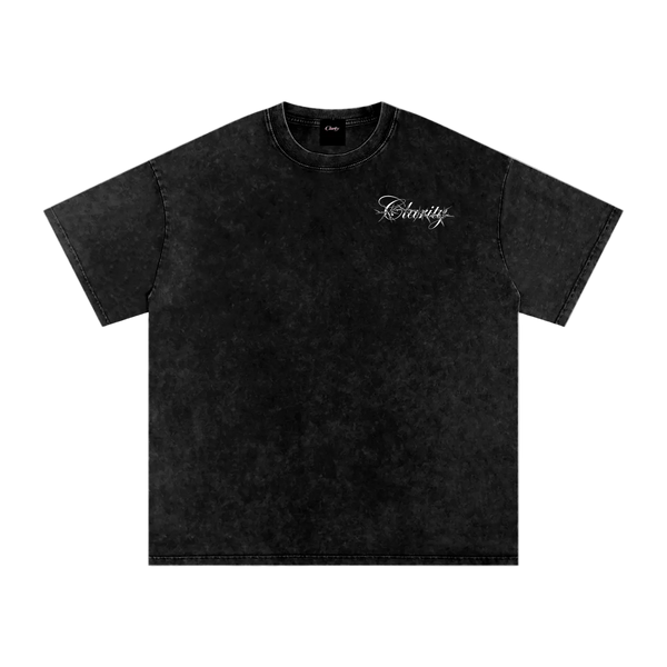 Mens Clarity Cross Oversized Cotton T-Shirt