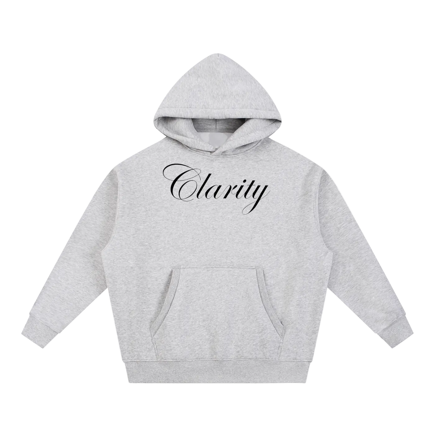 Clarity Dirty Martini Oversized Boxy Fit Fleece Hoodie