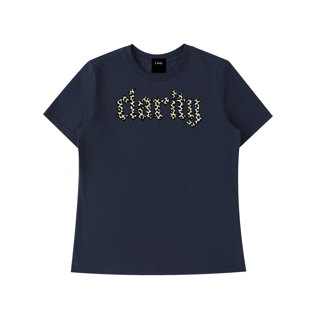 Womens Clarity Cheetah Print NY T-Shirt