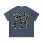 Mens Clarity cheetah print NY T-shirt