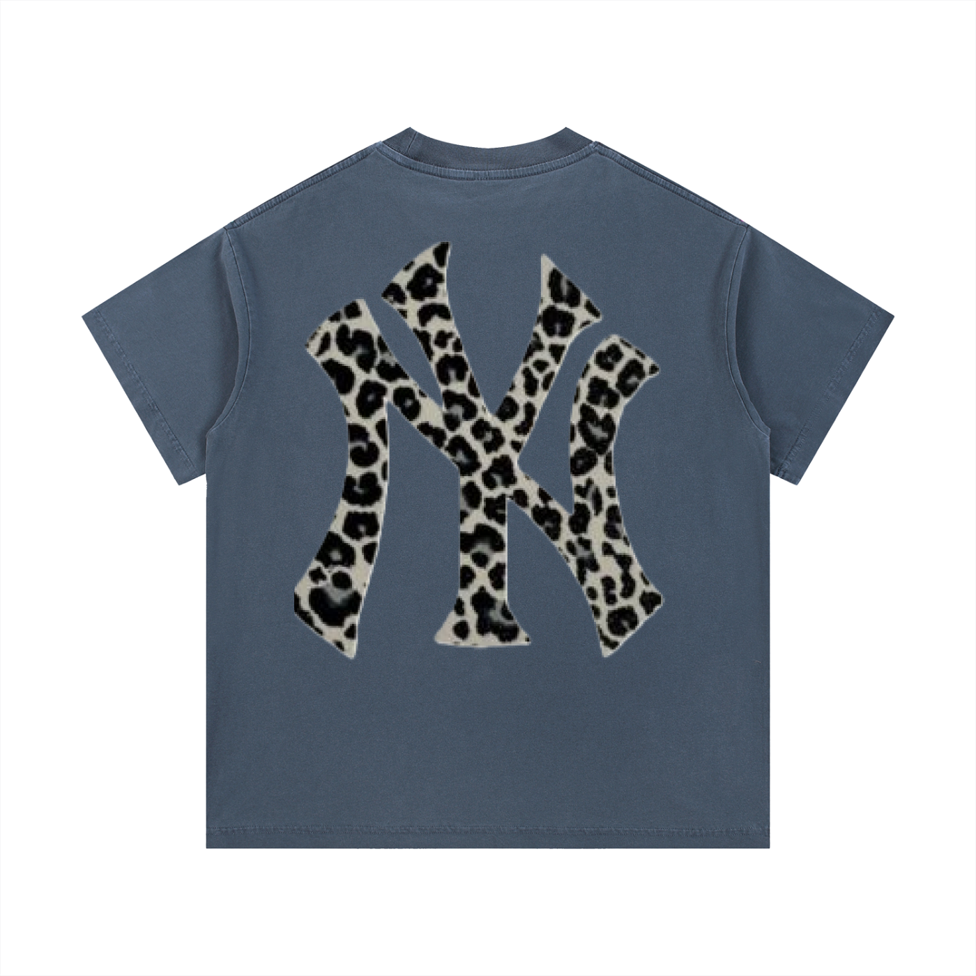 Mens Clarity cheetah print NY T-shirt