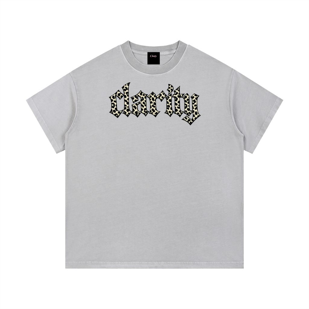 Mens Clarity cheetah print NY T-shirt