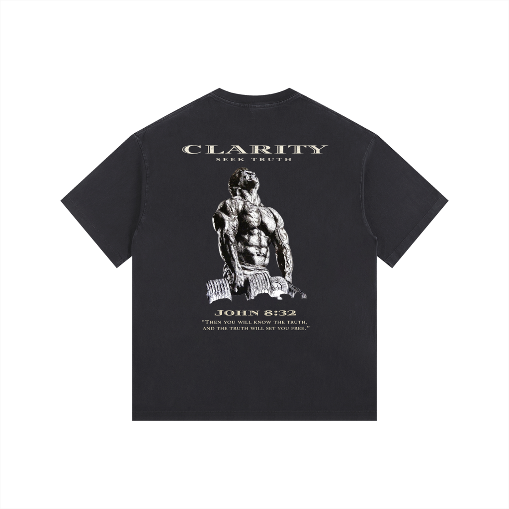 Vintage Washed Oversized Cotton T-Shirt