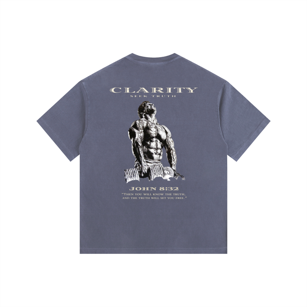 Vintage Washed Oversized Cotton T-Shirt
