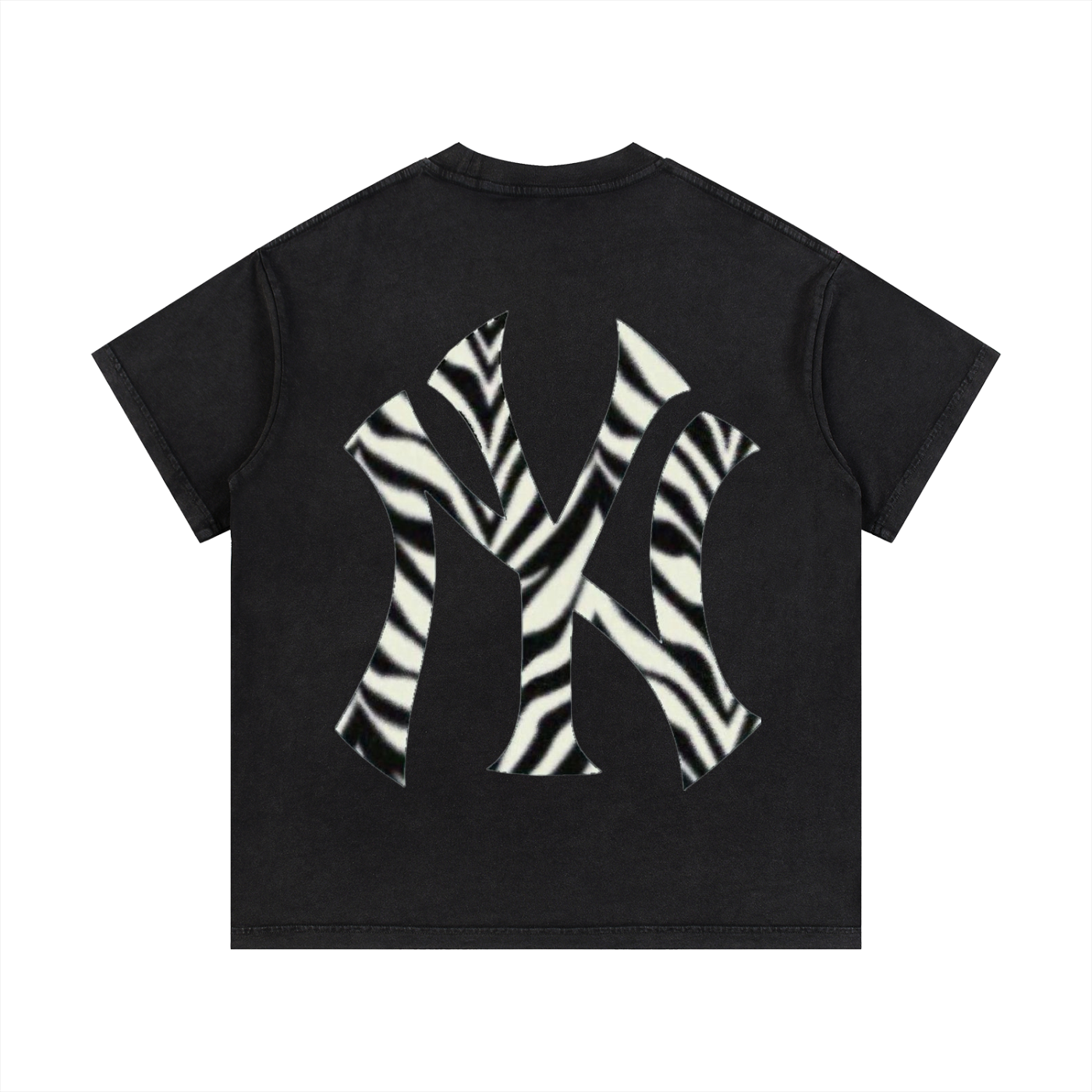 Mens Clarity Zebra NY  T-Shirt